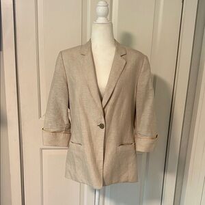 Tahari Light Tan Blazer